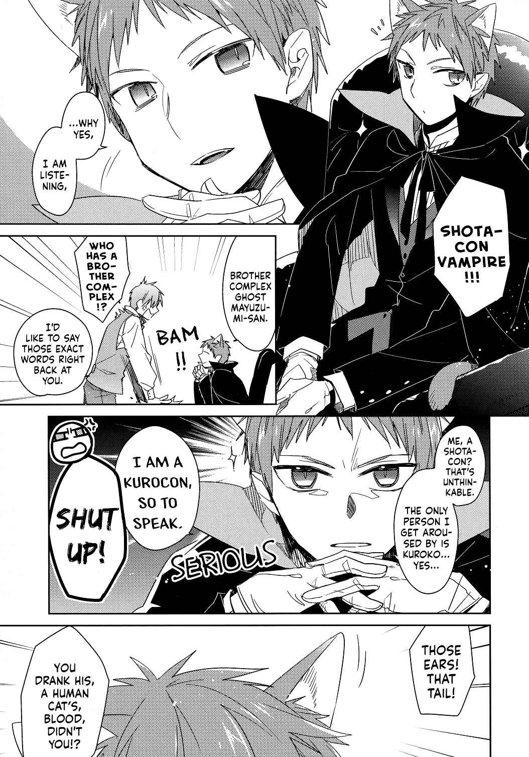 Page 5 Chapter Unknown_aa17 Kuroko no Basket - Nekomimi Halloween (Doujinshi)
