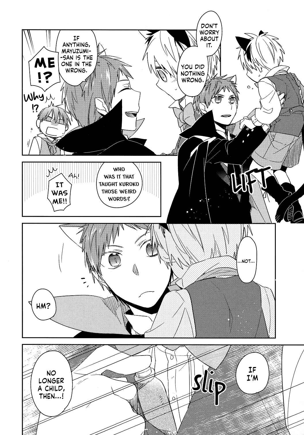 Page 8 Chapter Unknown_aa17 Kuroko no Basket - Nekomimi Halloween (Doujinshi)