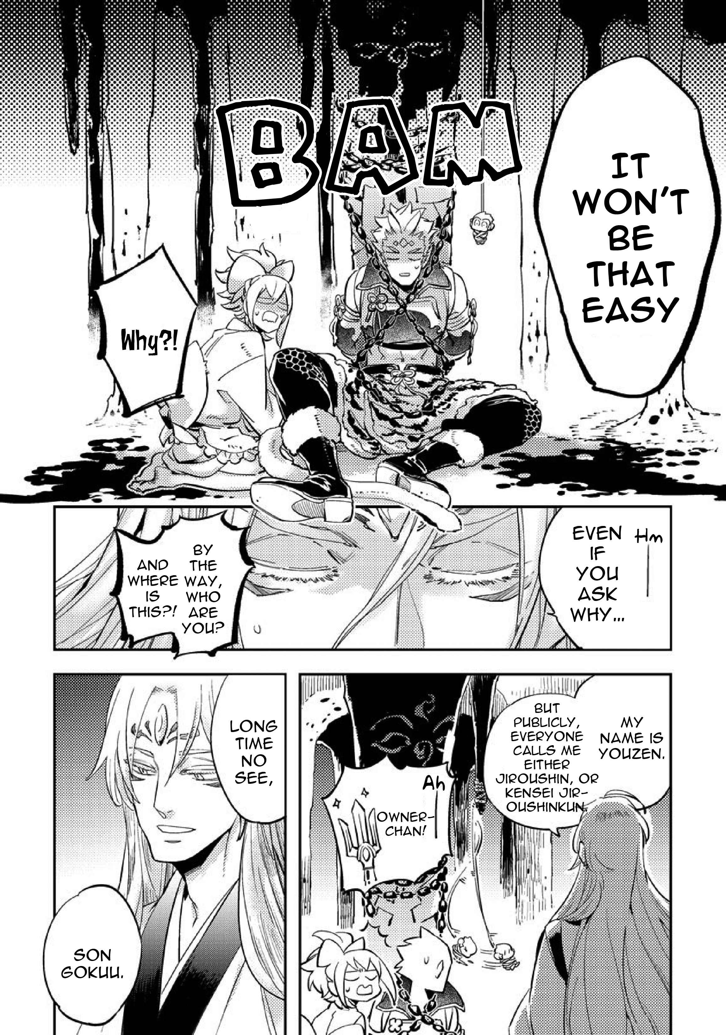Page 3 Chapter 5.2 Saru to Momo