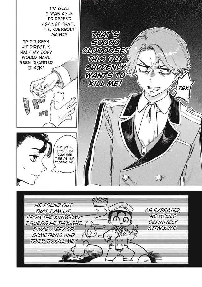 Page 12 Chapter 6.2 Wagamama Oujo ni Tsukaeta Bannou Shitsuji, Tonari no Teikoku de Saikyou no Gunjin ni Nariagari Musou Suru