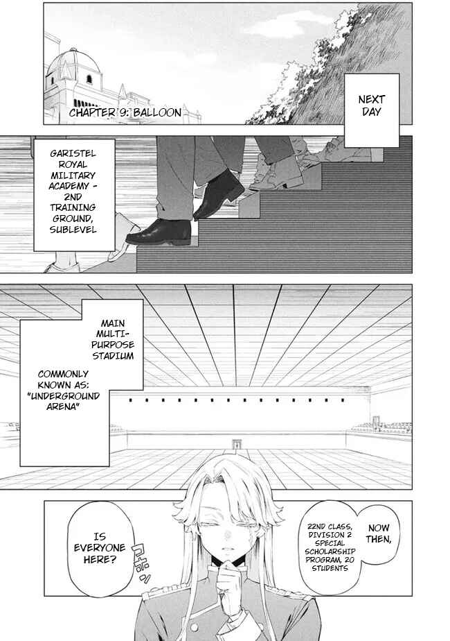 Page 1 Chapter 9 Wagamama Oujo ni Tsukaeta Bannou Shitsuji, Tonari no Teikoku de Saikyou no Gunjin ni Nariagari Musou Suru