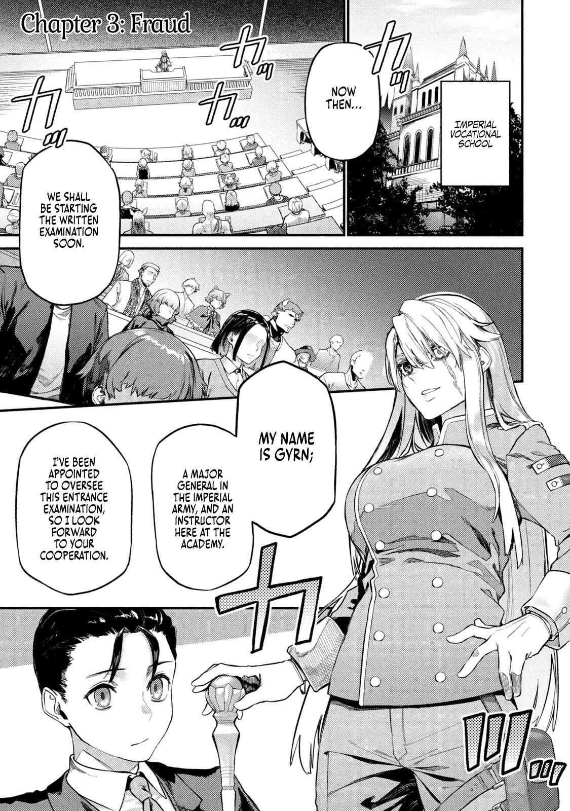 Page 1 Chapter 3 Wagamama Oujo ni Tsukaeta Bannou Shitsuji, Tonari no Teikoku de Saikyou no Gunjin ni Nariagari Musou Suru
