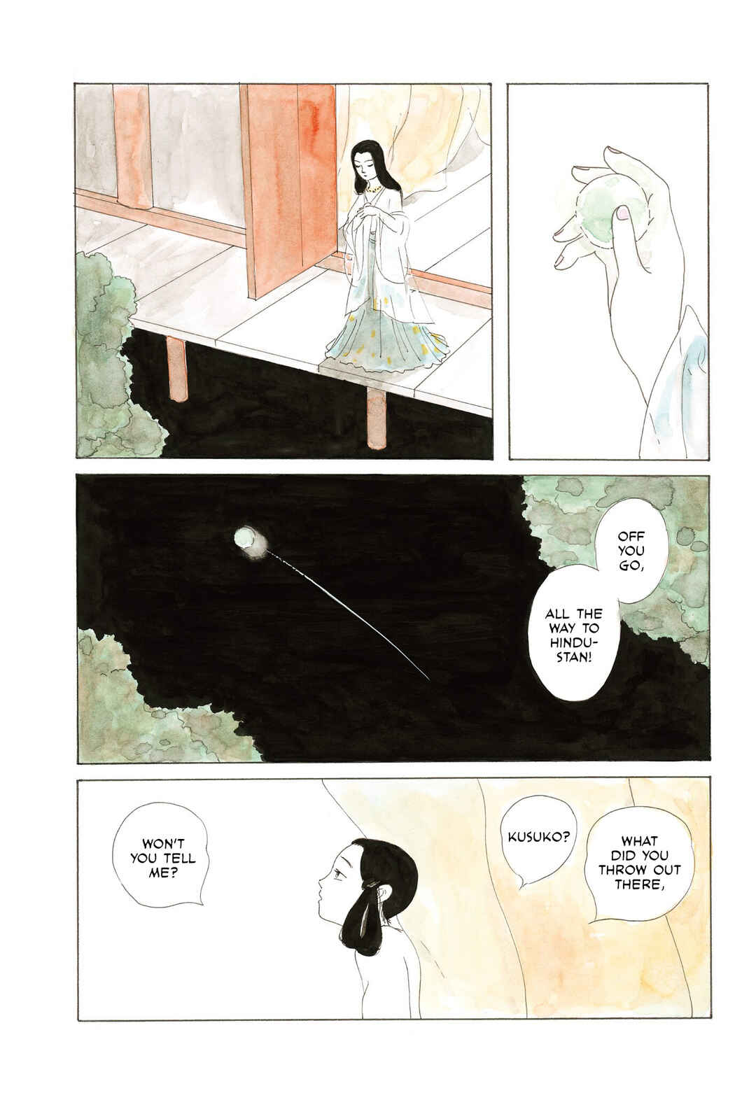 Page 4 Chapter 1 Prince Takaokas Voyage