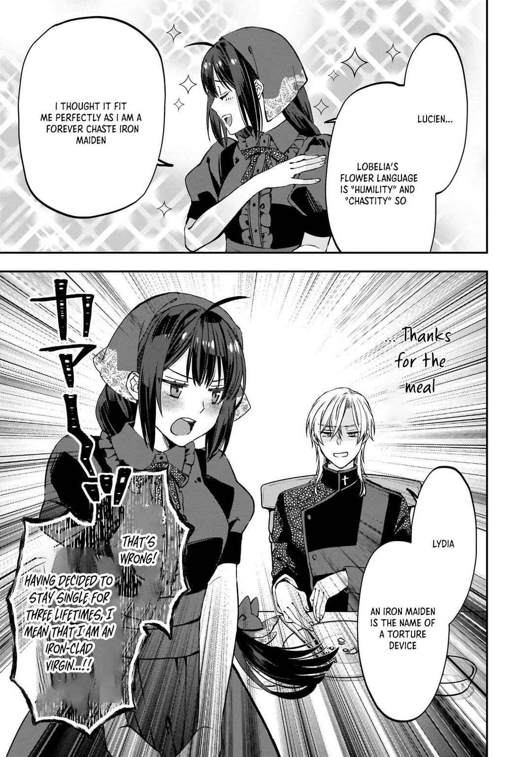 Page 37 Chapter 1 Taishu Shokudo Akuyaku Reijo Konyaku Hakisareta Node Shokudo o Hiraitara Yashinoryoku Ga Kaikashimashita