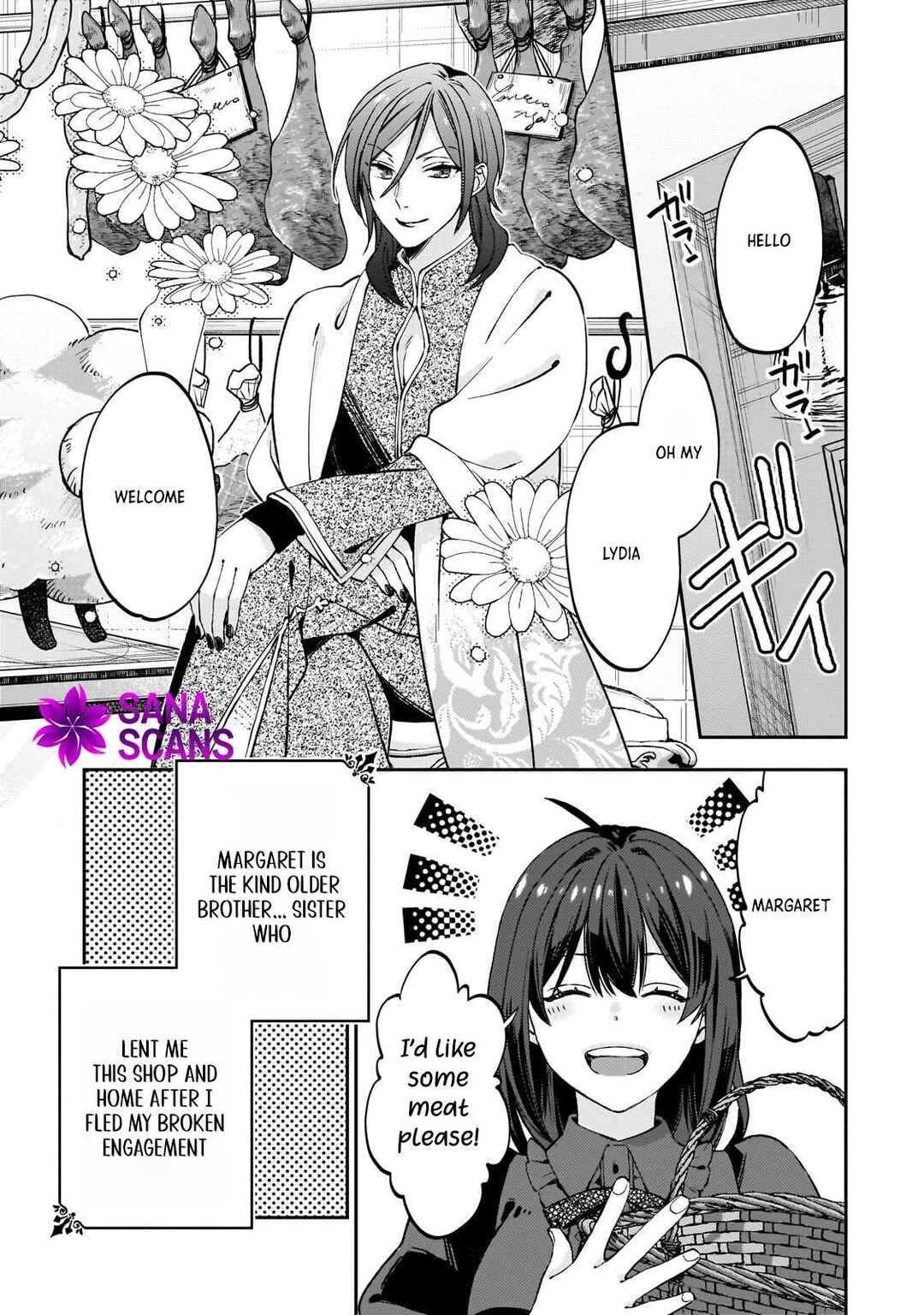 Page 45 Chapter 1 Taishu Shokudo Akuyaku Reijo Konyaku Hakisareta Node Shokudo o Hiraitara Yashinoryoku Ga Kaikashimashita