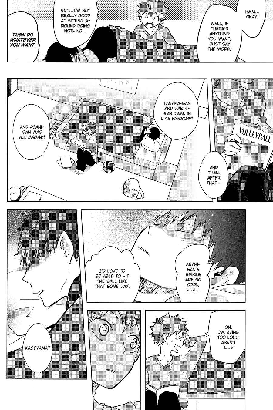 Page 20 Chapter Unknown_c534 Haikyuu!! - I Seem To Have Caught A Cold (Doujinshi)