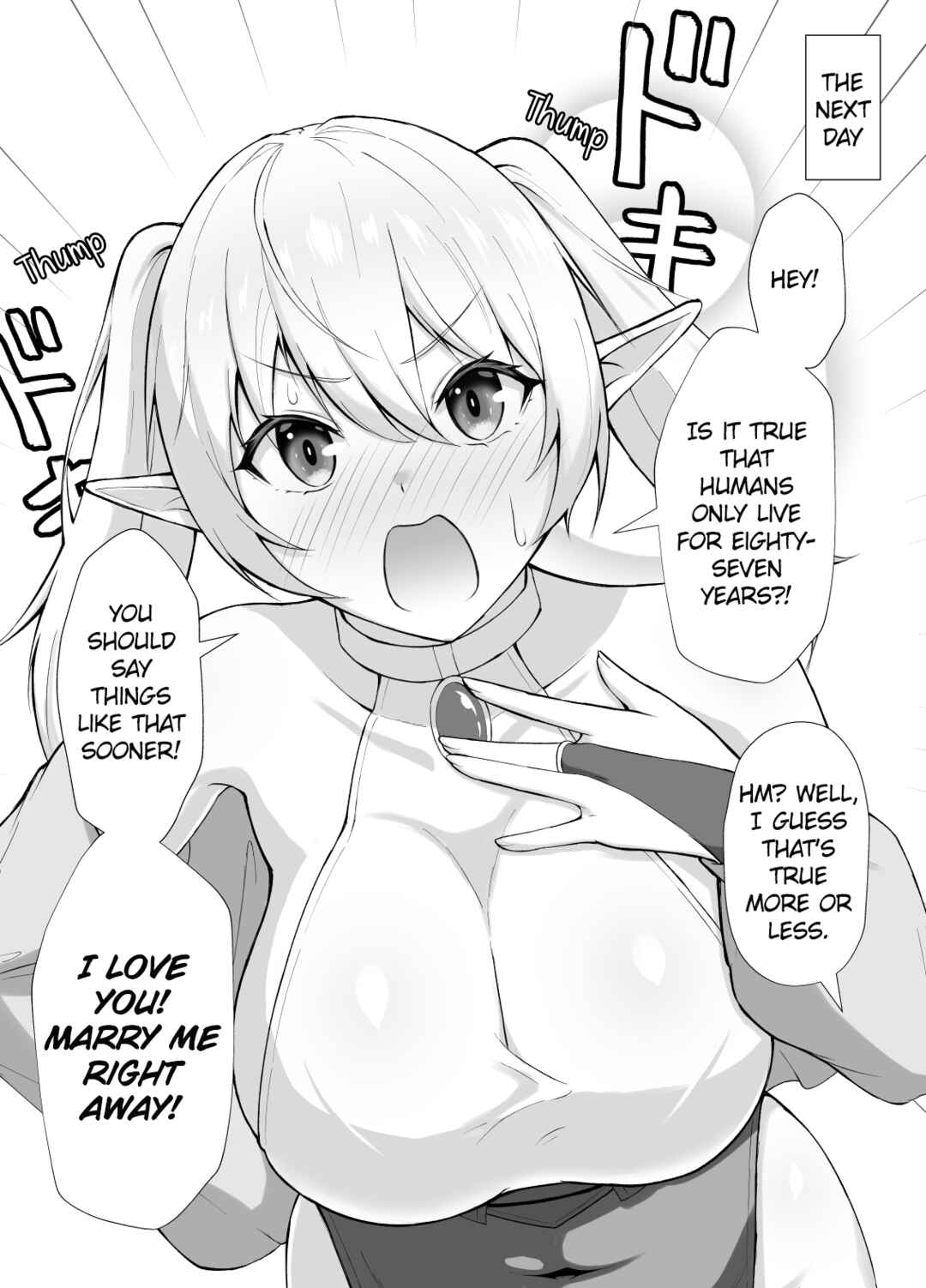 Page 2 Chapter 1 Ningen no Koto o Yoku Shiranakatta Elf-san