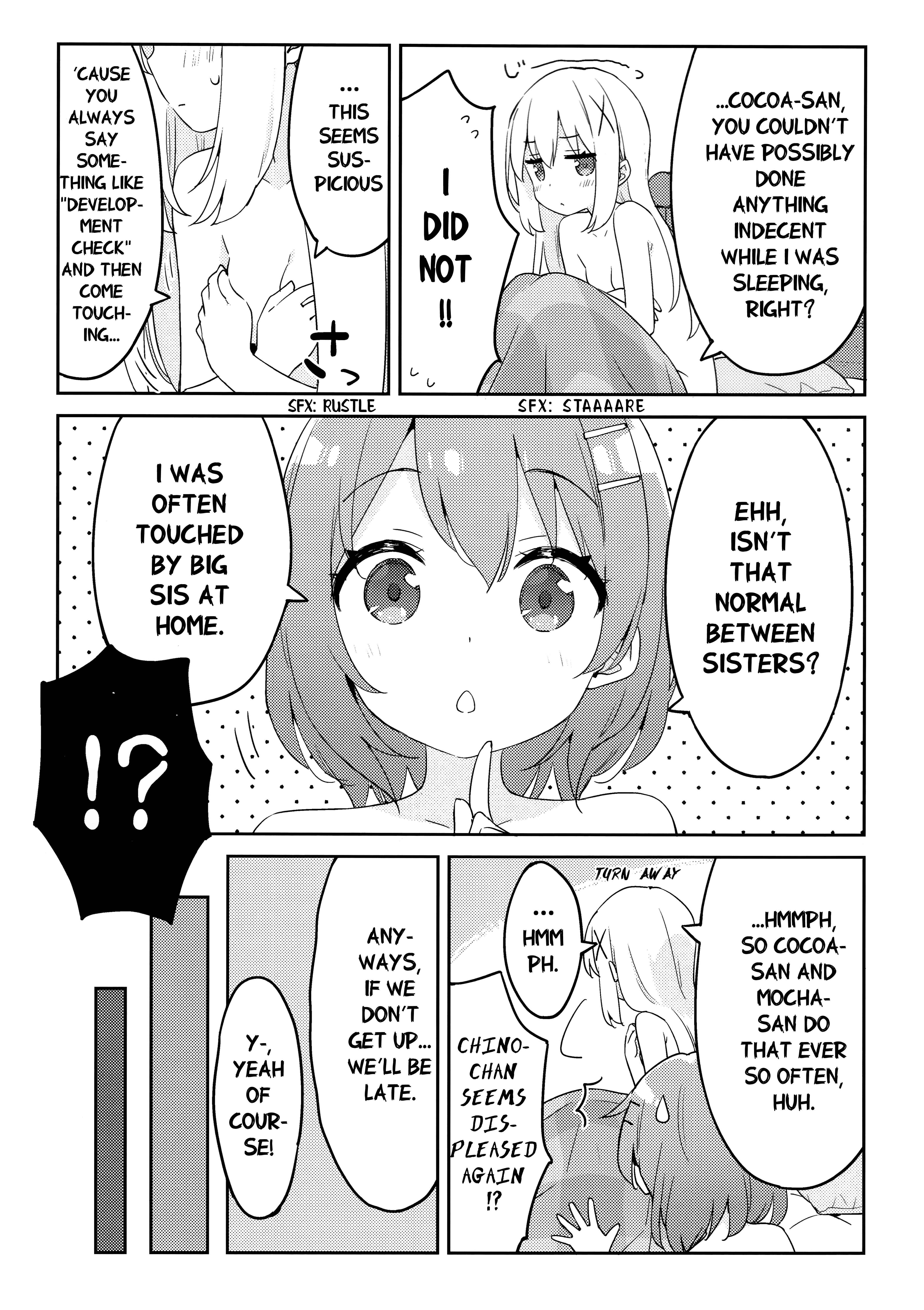 Page 10 Chapter Unknown_1c5f Gochuumon wa Usagi desu ka? - Luminocity 23 Gochuumon wa Soine desu (Doujinshi)