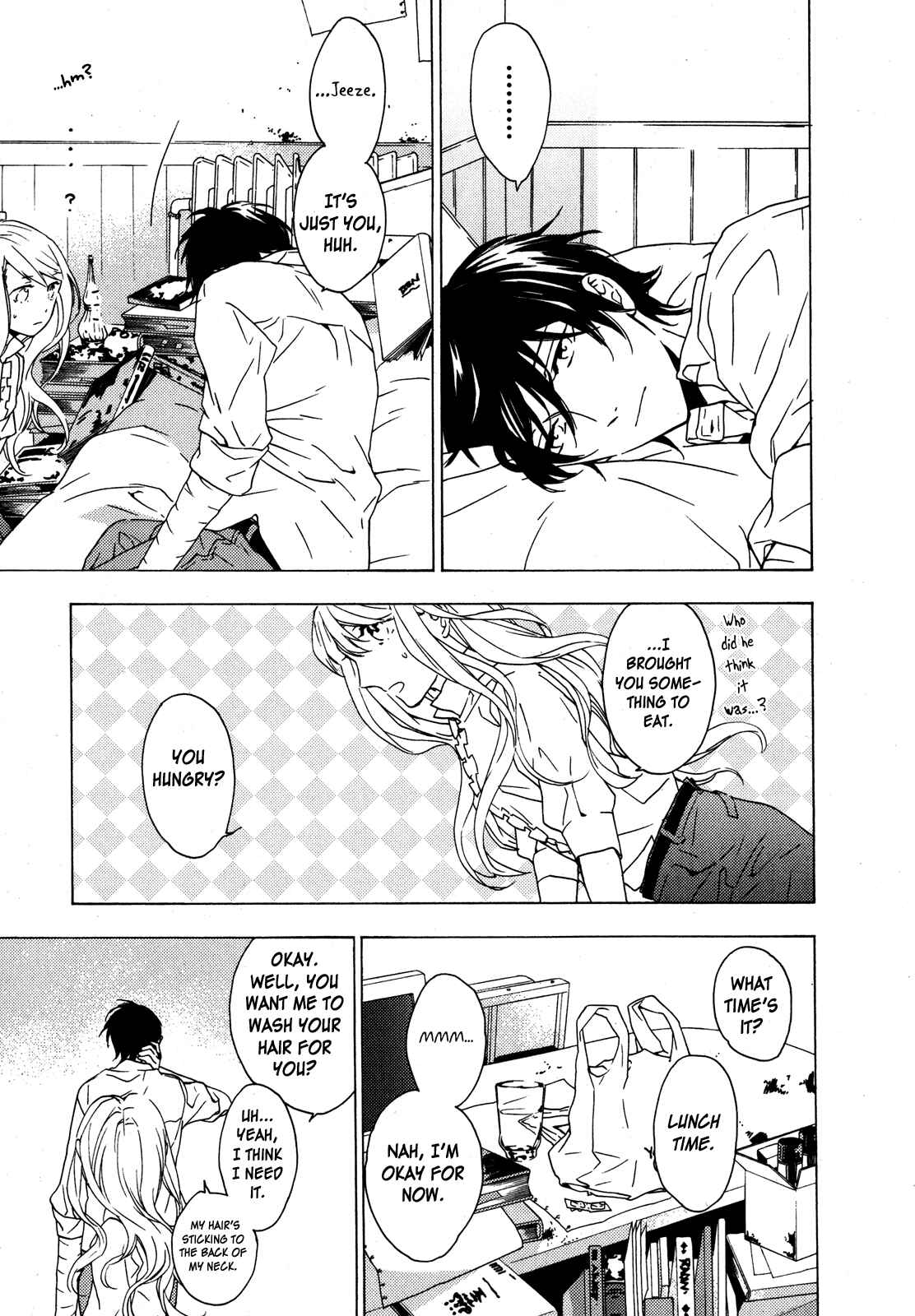 Page 13 Chapter 7 Torikagosou no Kyou mo Nemutai Juunintachi