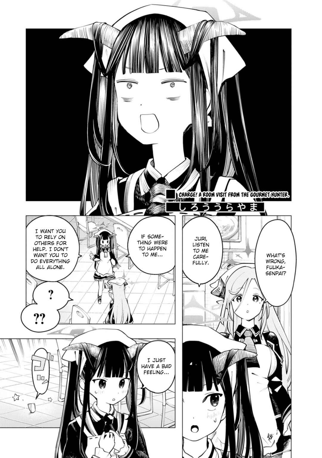 Page 1 Chapter 2 Blue Archive Dengeki Comic Anthology