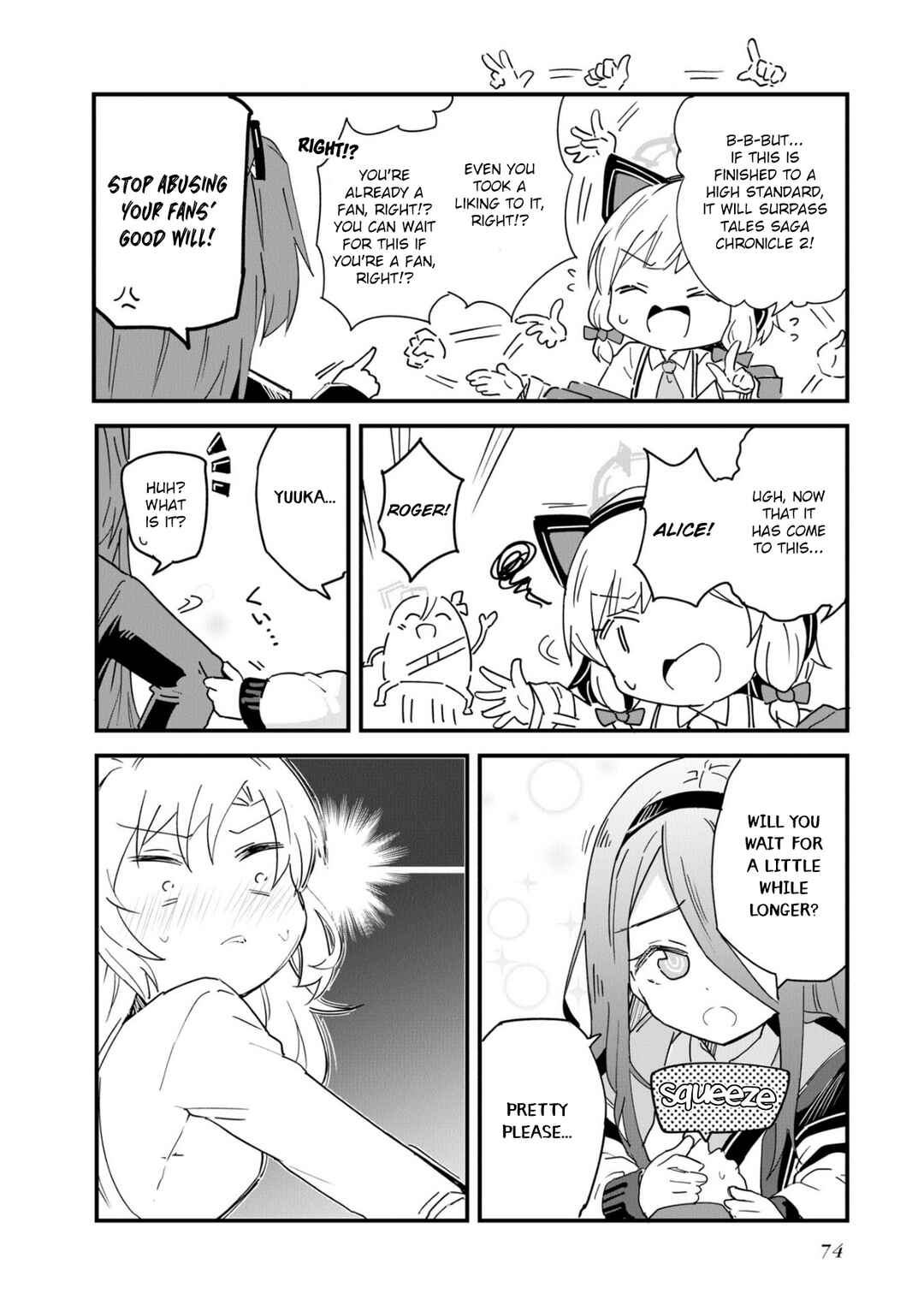 Page 4 Chapter 6 Blue Archive Dengeki Comic Anthology