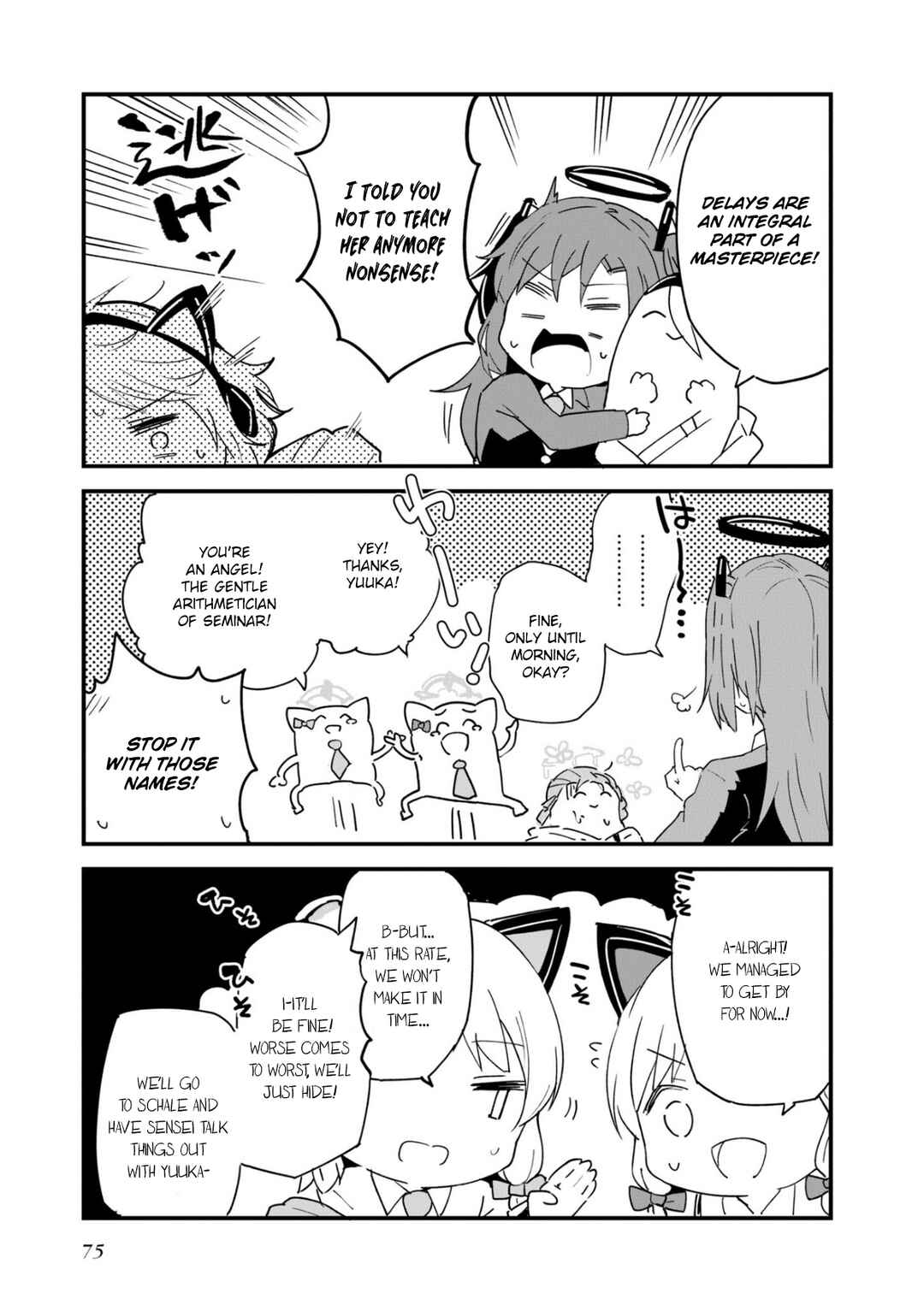 Page 5 Chapter 6 Blue Archive Dengeki Comic Anthology