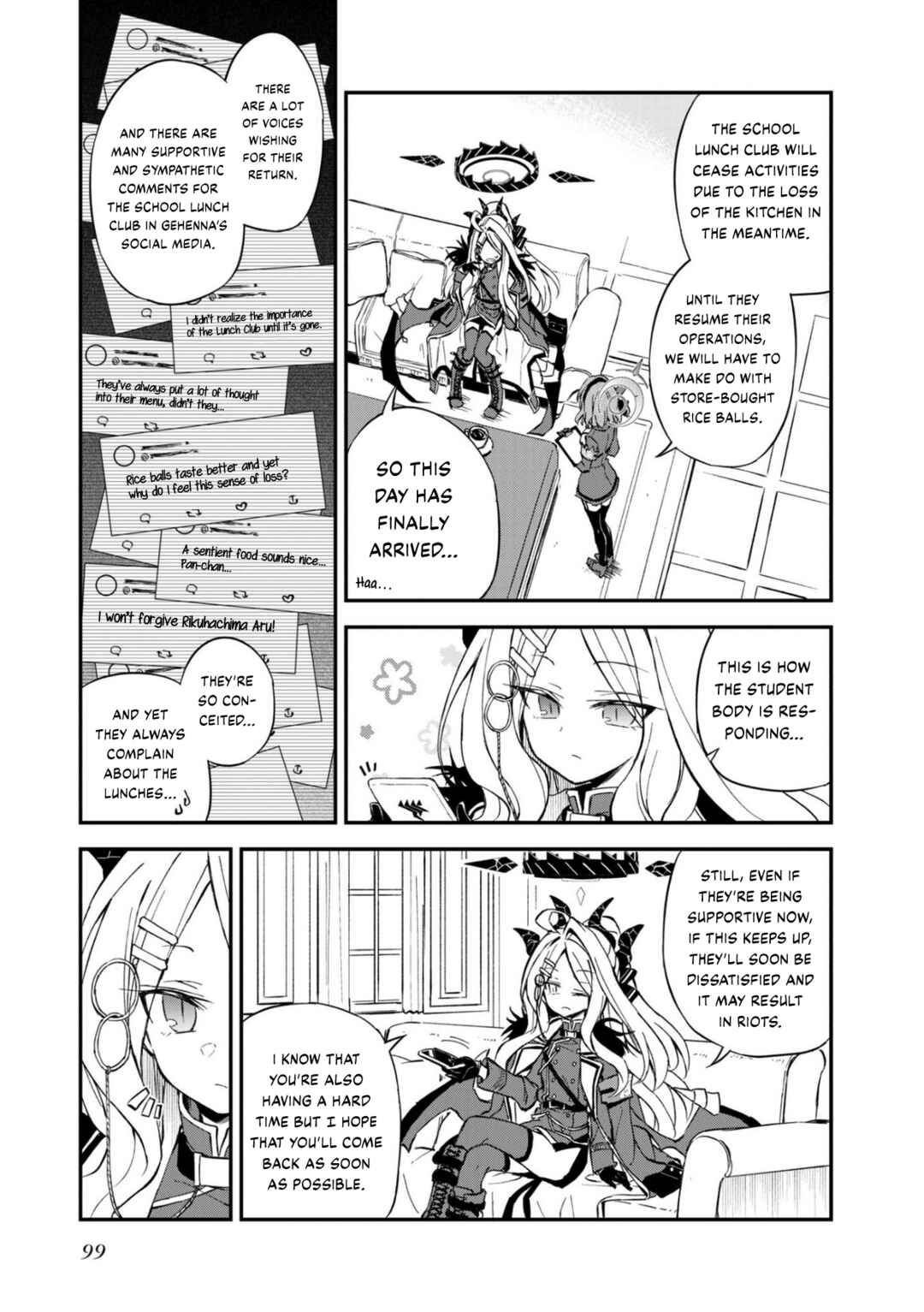 Page 11 Chapter 8 Blue Archive Dengeki Comic Anthology