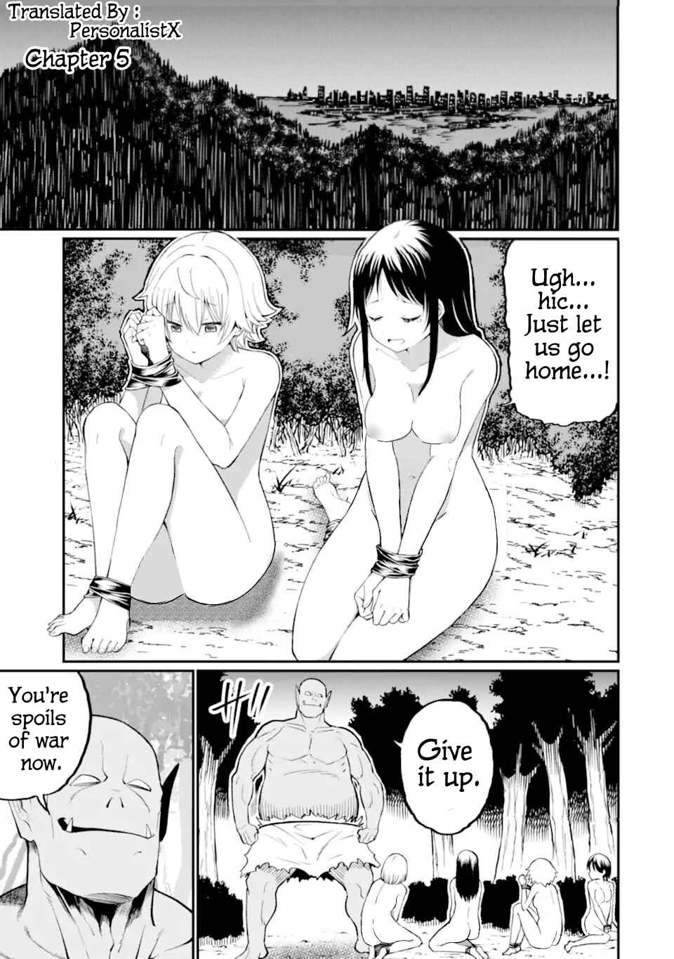 Page 1 Chapter 5 Hoshokusha Kei Mahou Shoujo