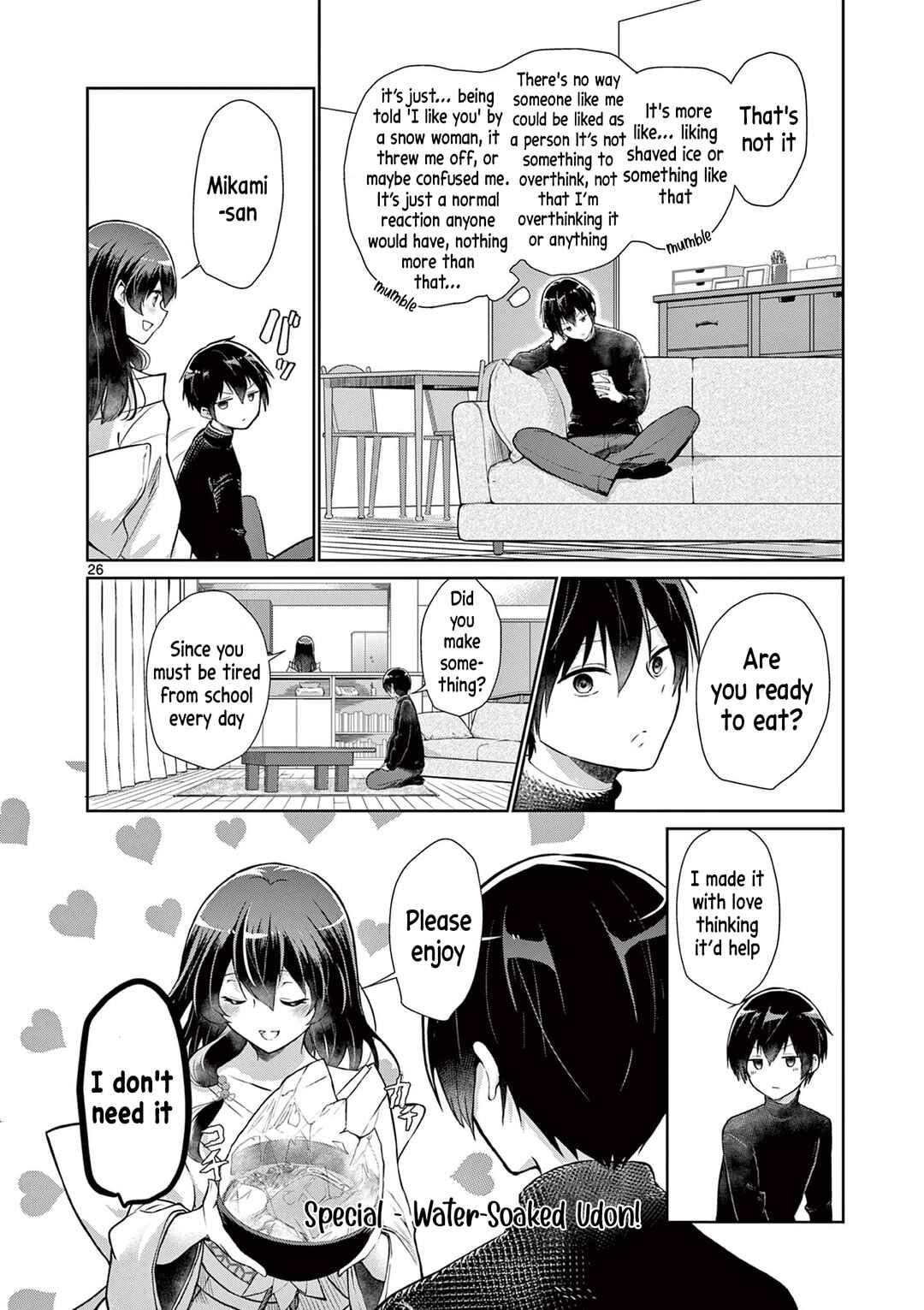 Page 26 Chapter Unknown_ca6d Yuki Onna wa Tsumetaku Saretai