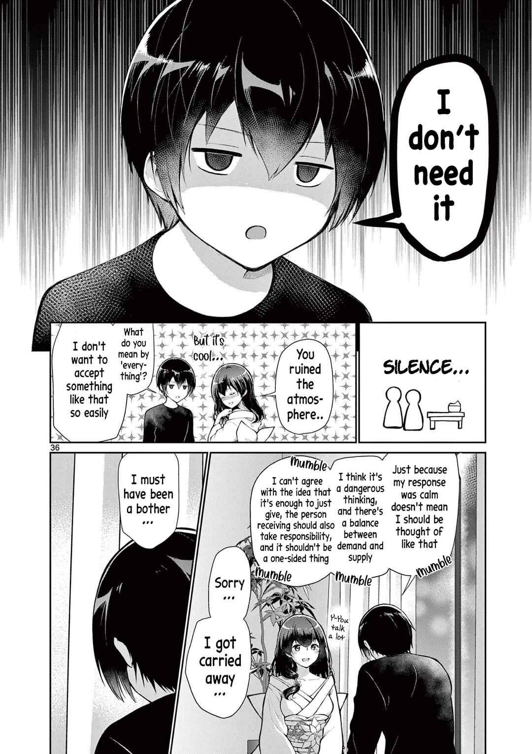 Page 36 Chapter Unknown_ca6d Yuki Onna wa Tsumetaku Saretai