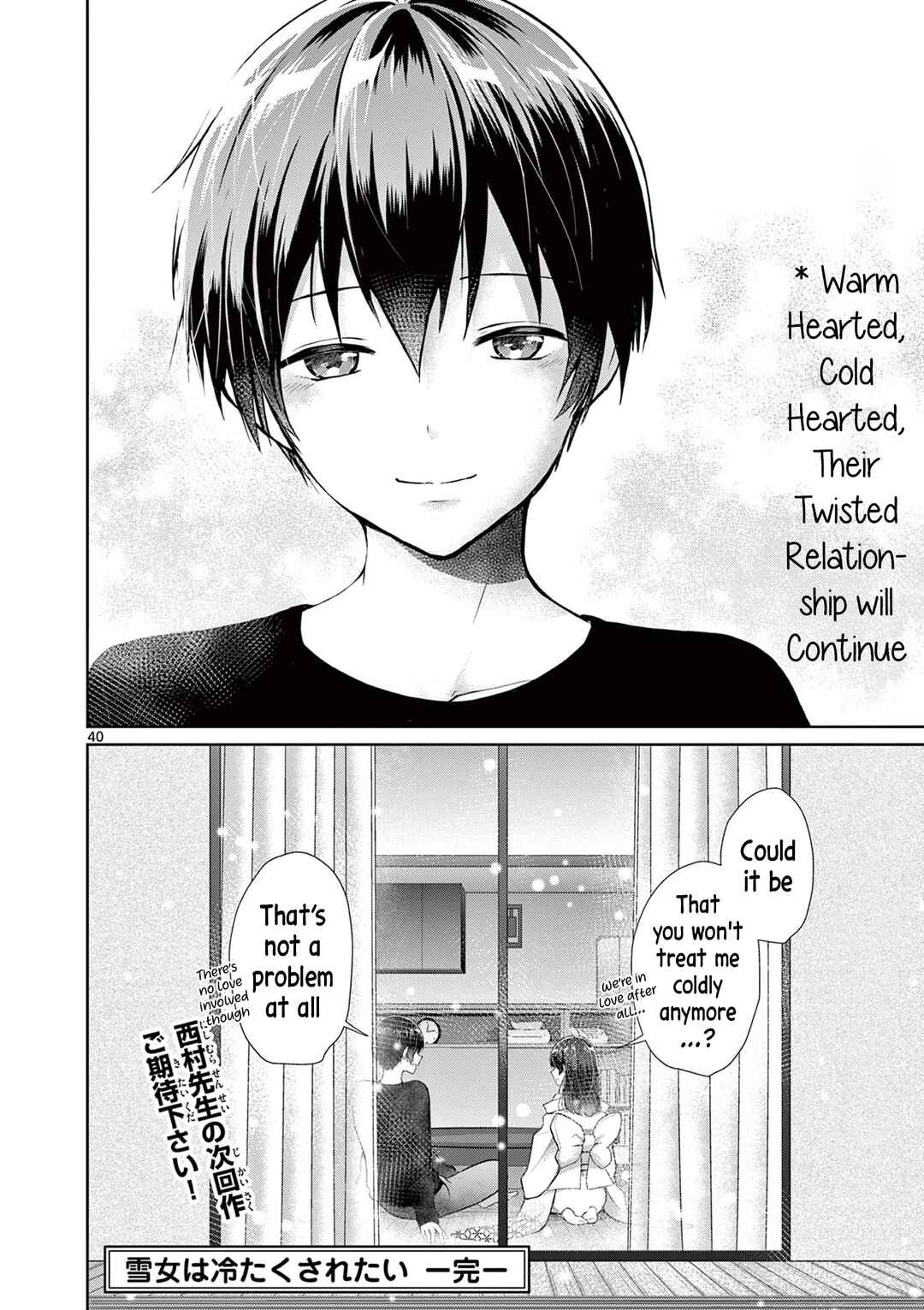 Page 40 Chapter Unknown_ca6d Yuki Onna wa Tsumetaku Saretai