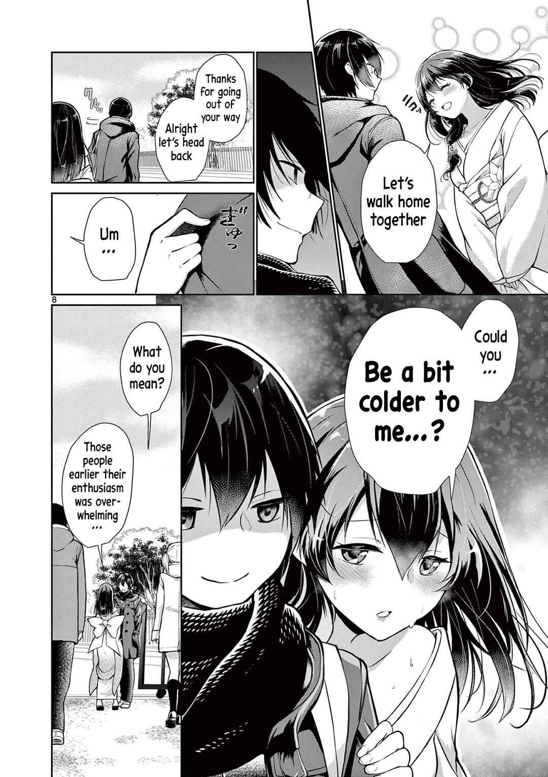 Page 8 Chapter Unknown_ca6d Yuki Onna wa Tsumetaku Saretai