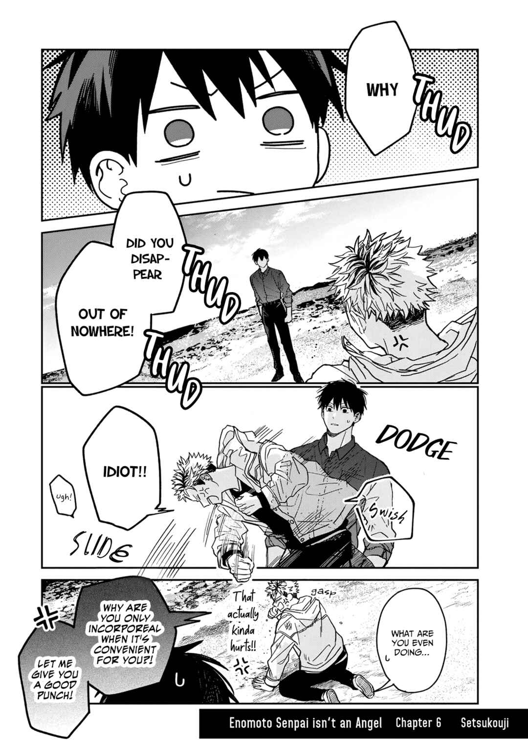 Page 1 Chapter 6 Enomoto-senpai wa Tenshi Nanka Janai