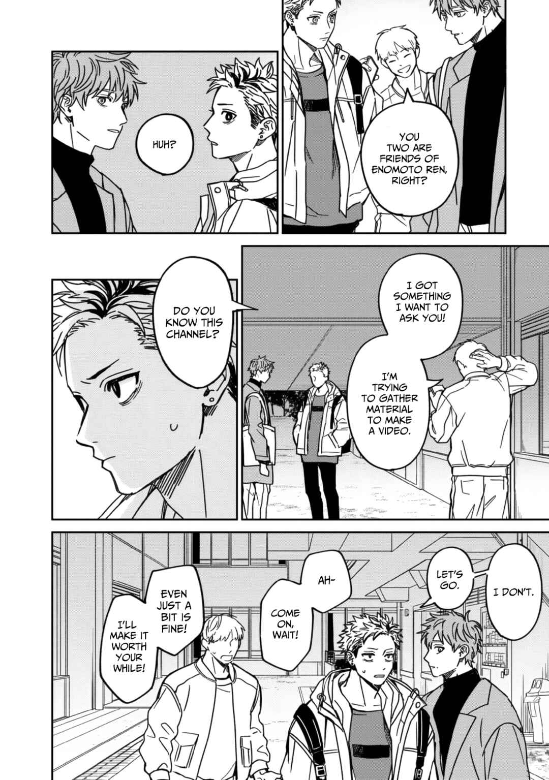 Page 28 Chapter 4 Enomoto-senpai wa Tenshi Nanka Janai