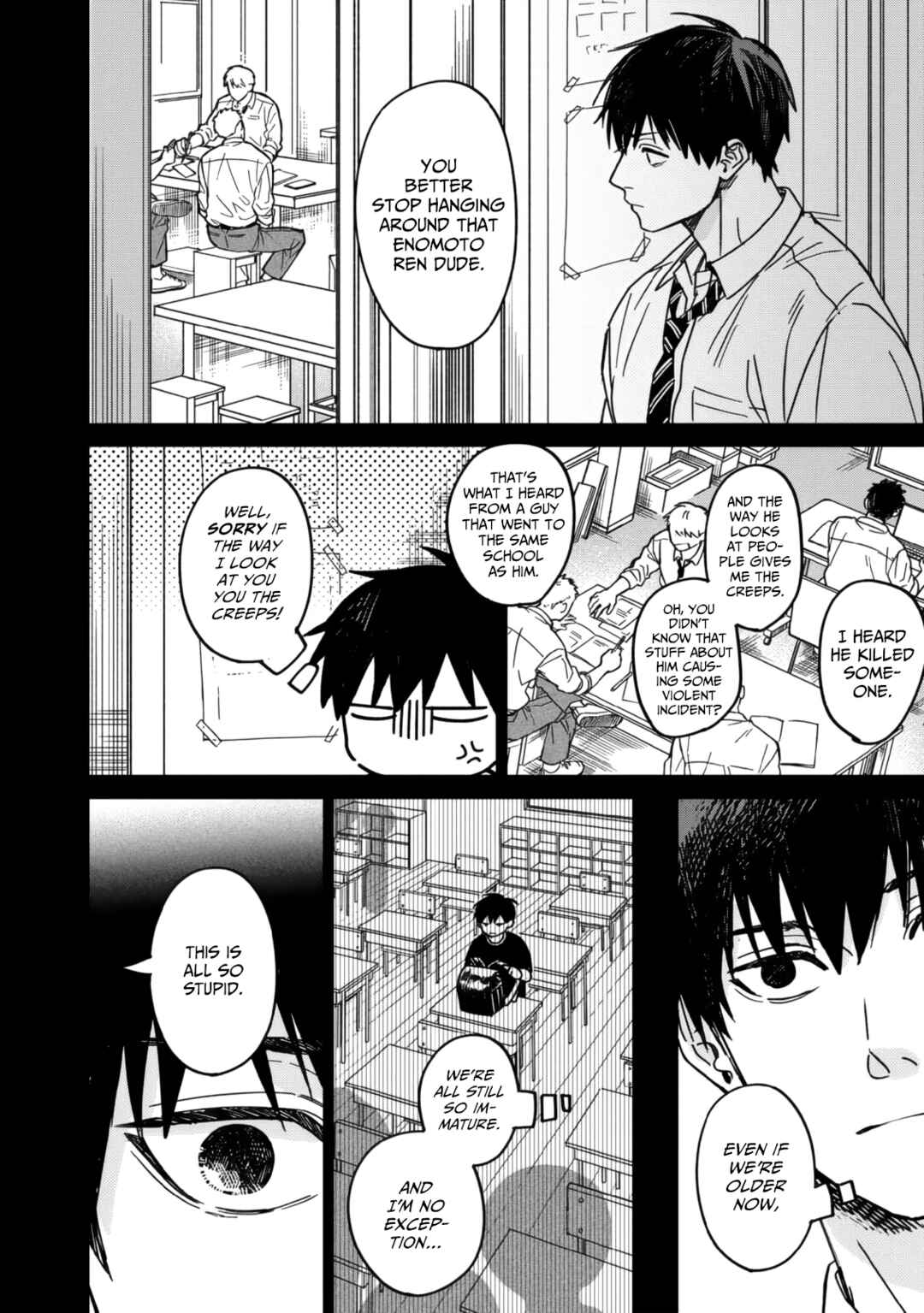 Page 8 Chapter 4 Enomoto-senpai wa Tenshi Nanka Janai