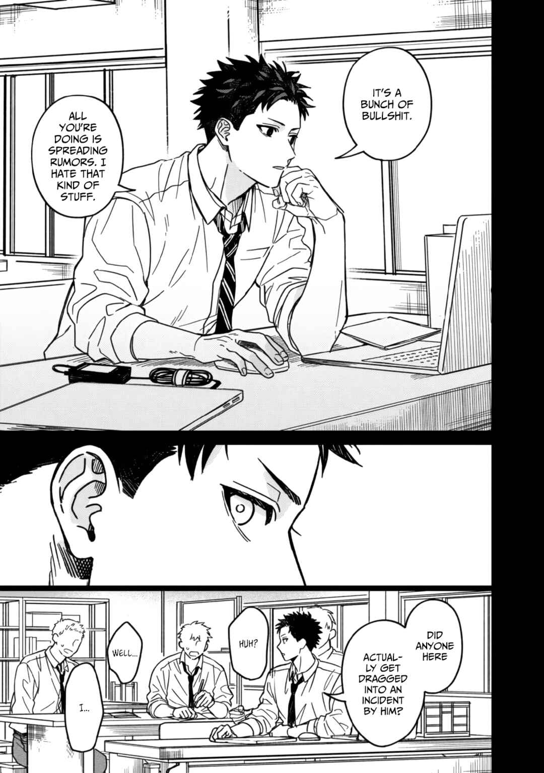 Page 9 Chapter 4 Enomoto-senpai wa Tenshi Nanka Janai
