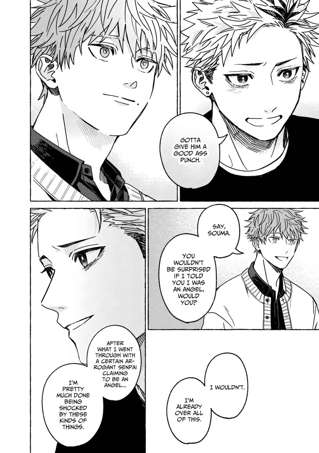 Page 12 Chapter 5 Enomoto-senpai wa Tenshi Nanka Janai