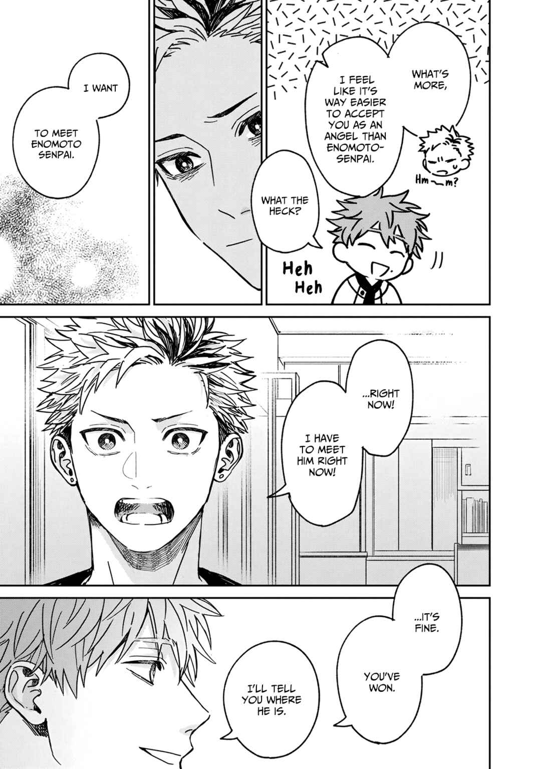 Page 13 Chapter 5 Enomoto-senpai wa Tenshi Nanka Janai