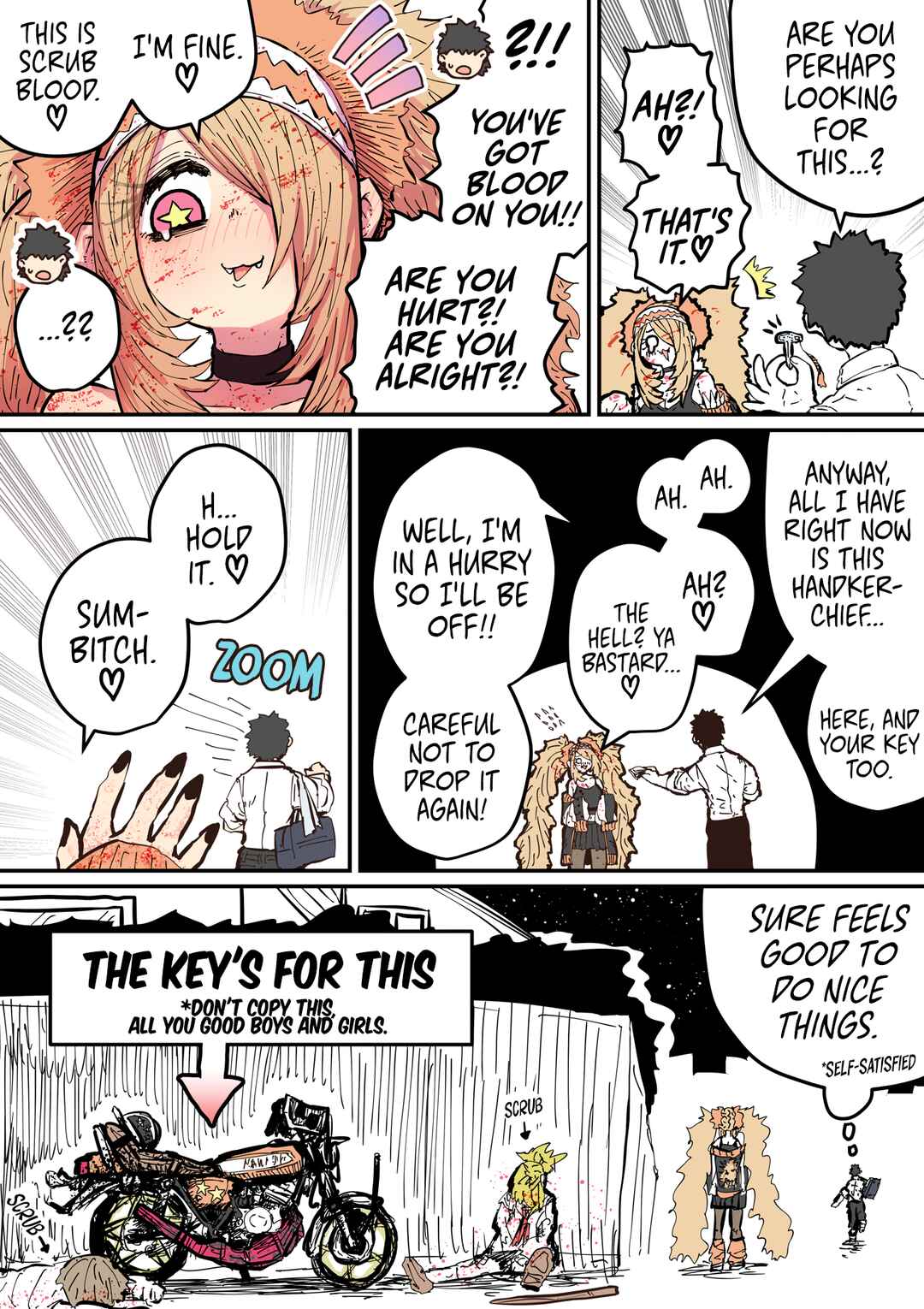 Page 1 Chapter 21 Being Targeted by Hyena-chan