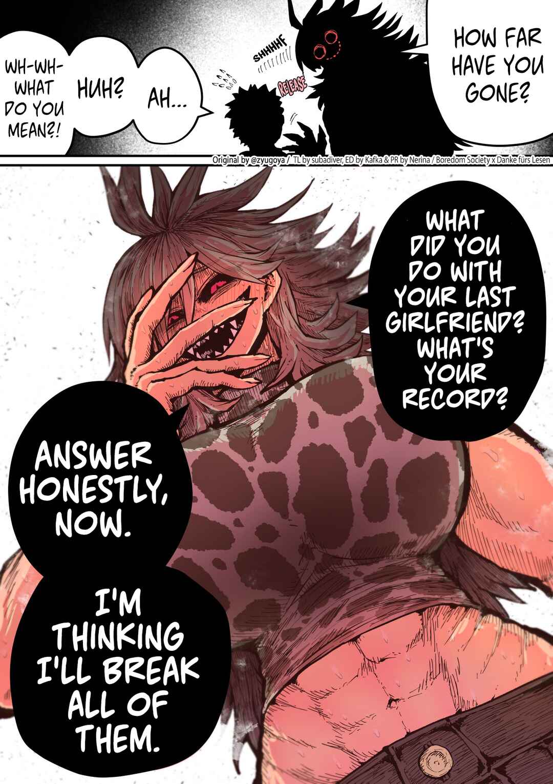 Page 1 Chapter 12 Being Targeted by Hyena-chan