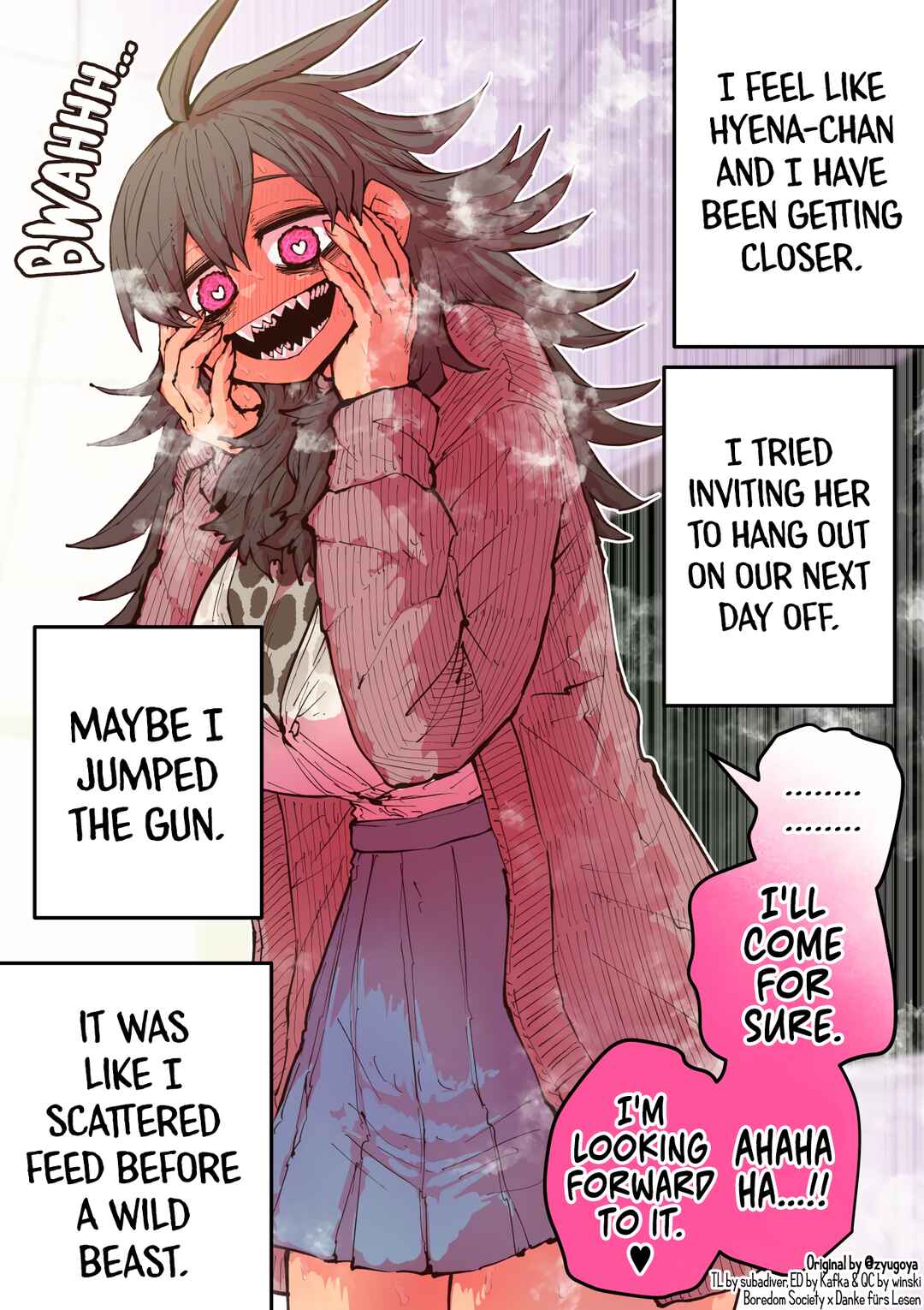 Page 1 Chapter 5 Being Targeted by Hyena-chan