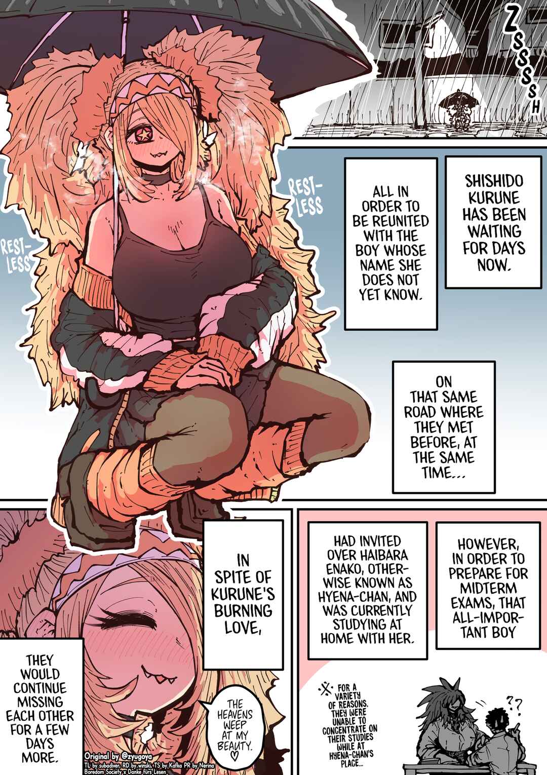 Page 1 Chapter 23 Being Targeted by Hyena-chan