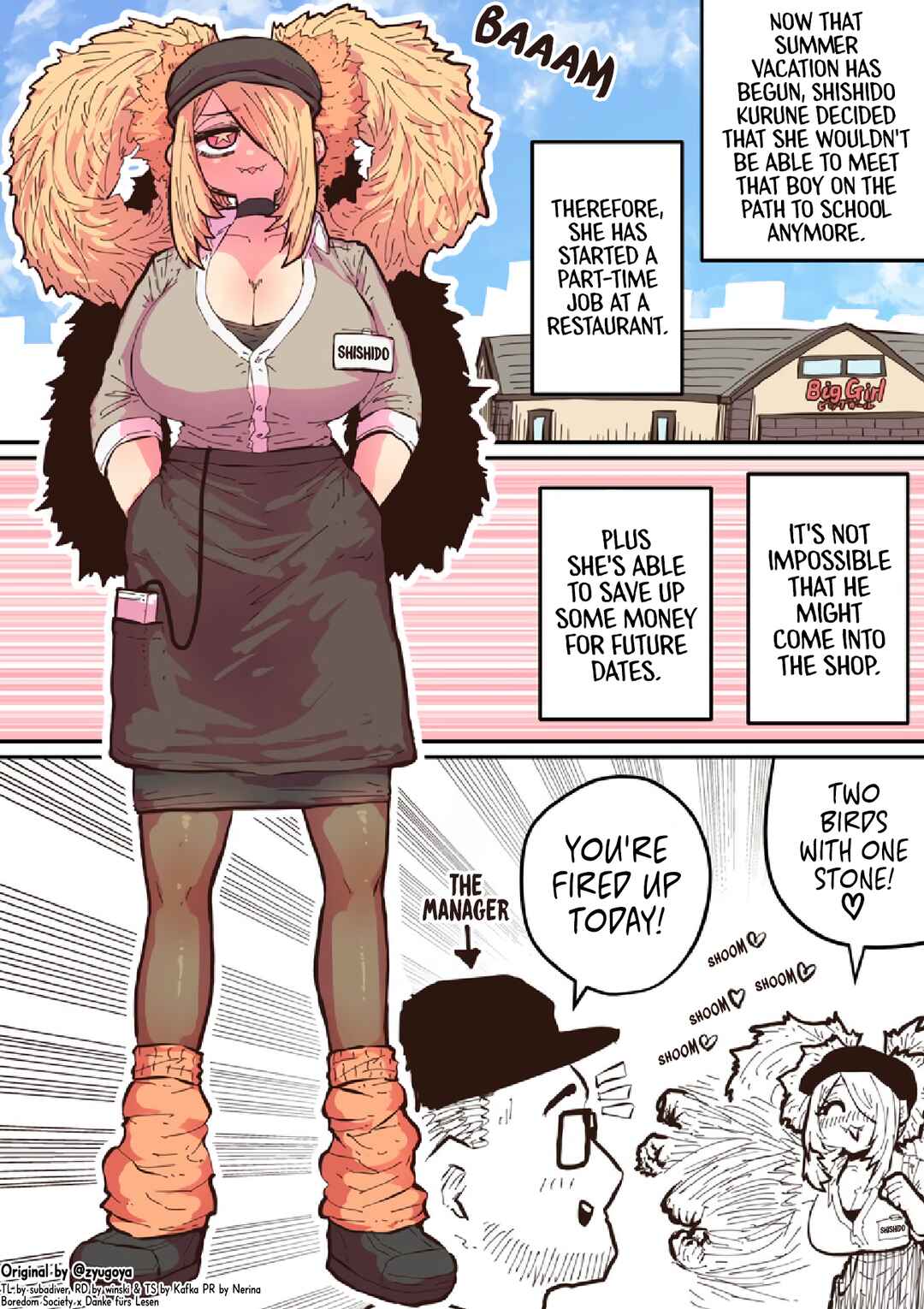 Page 1 Chapter 25 Being Targeted by Hyena-chan