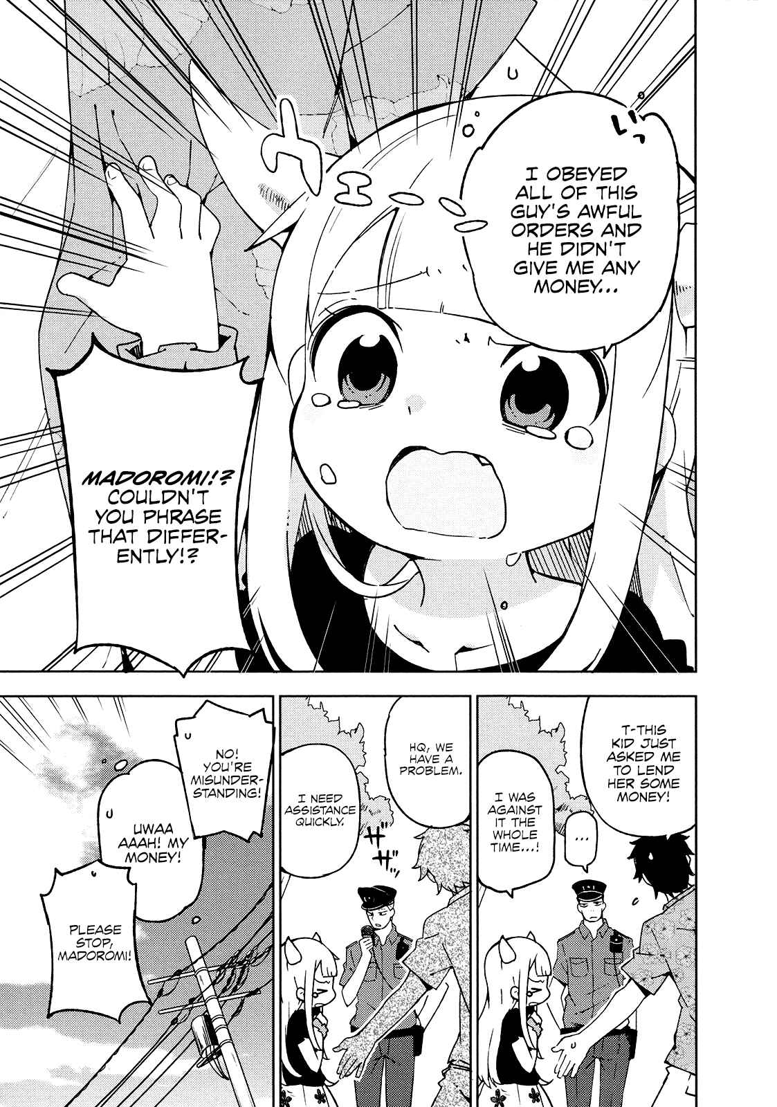 Page 9 Chapter 18 Madoromi-chan ga Iku.