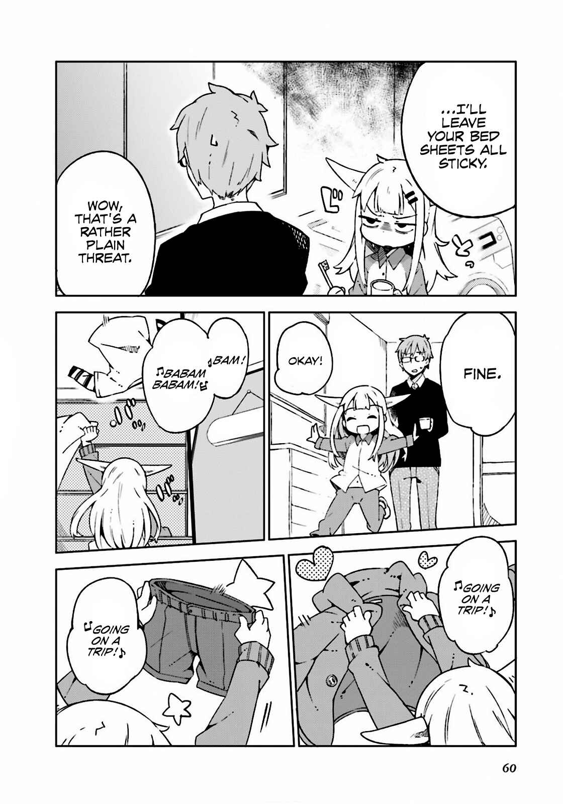 Page 4 Chapter 6 Madoromi-chan ga Iku.