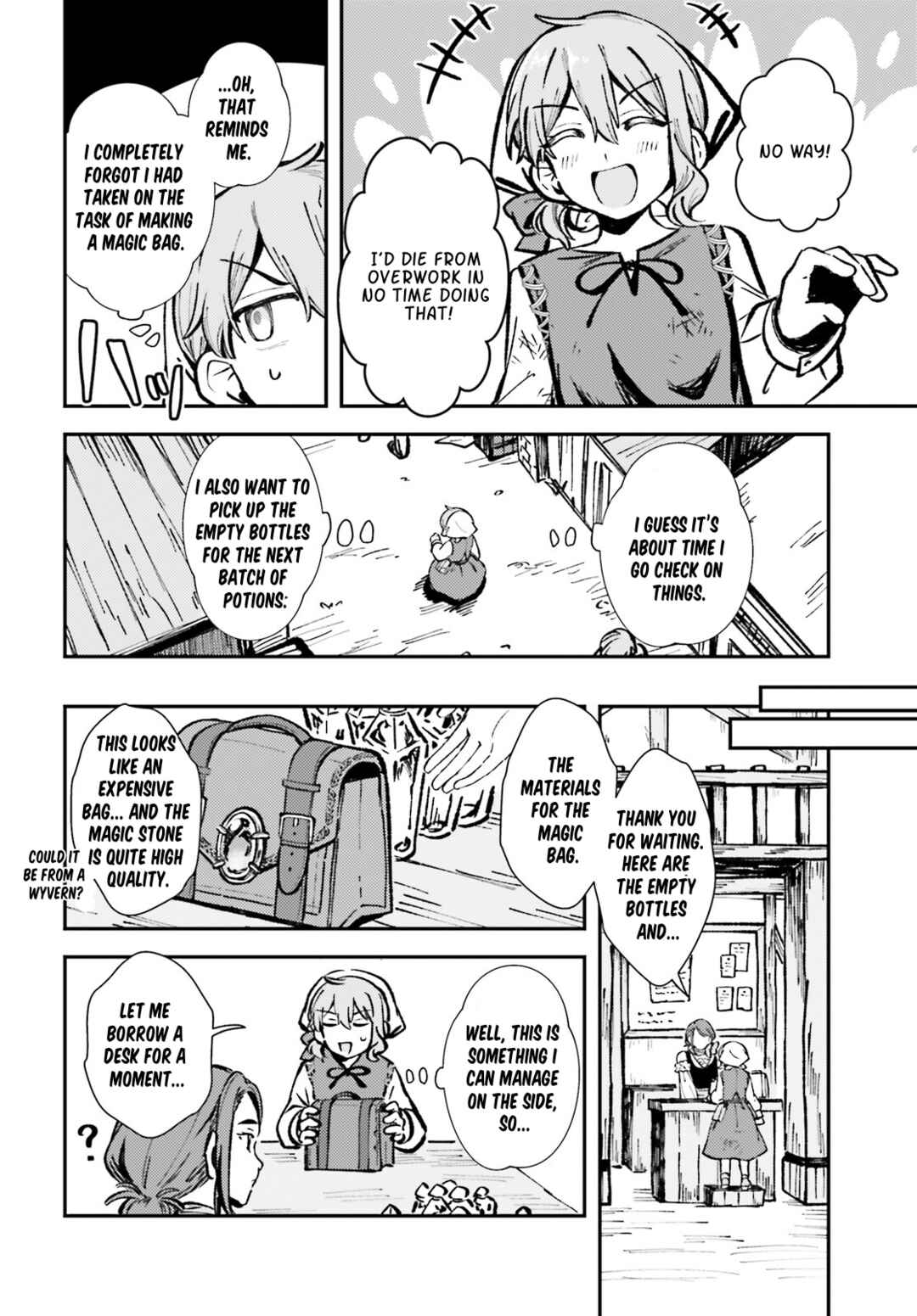 Page 8 Chapter 3 Tensei Renkin Shoujo no Slow Life