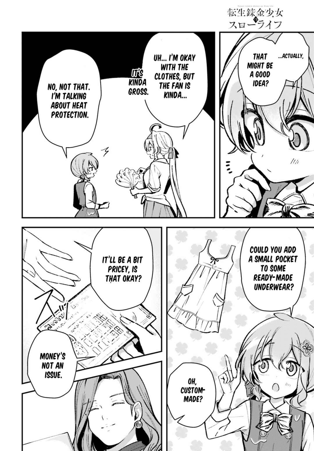 Page 8 Chapter 13.2 Tensei Renkin Shoujo no Slow Life