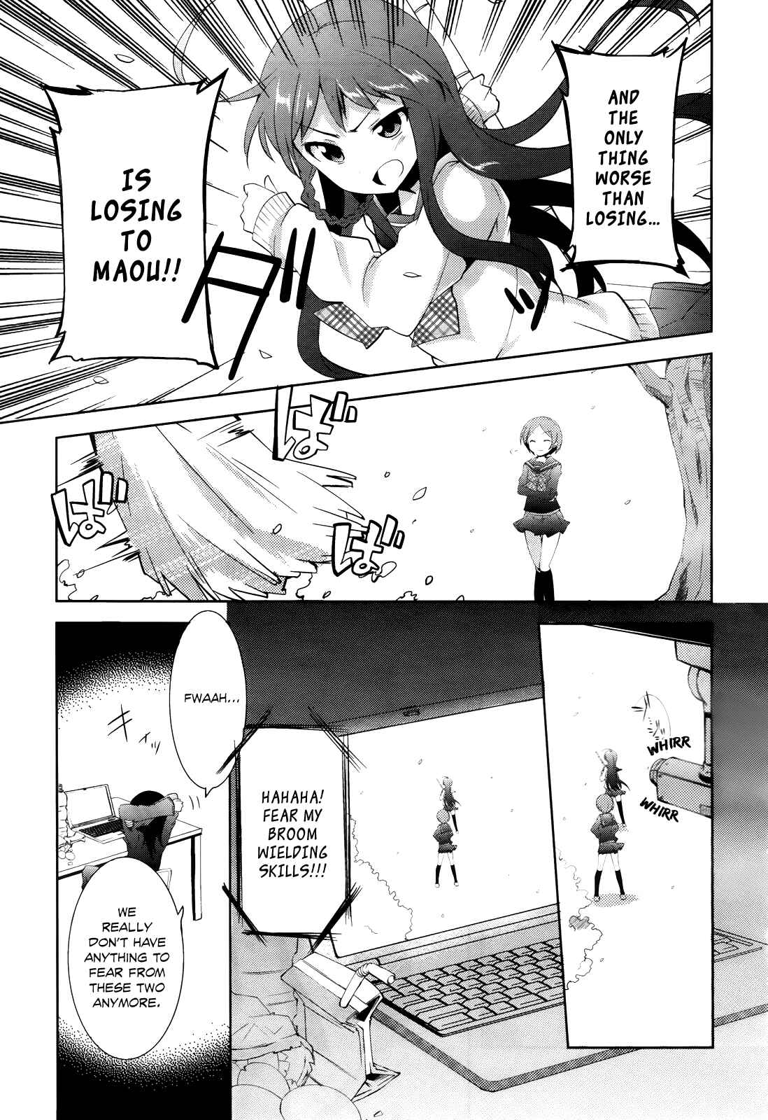 Page 12 Chapter 3 Hataraku Maou-sama! High School!