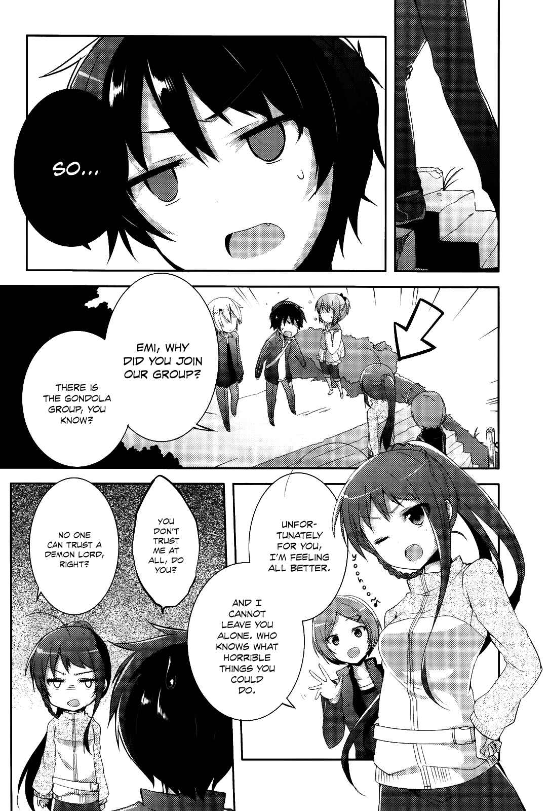 Page 8 Chapter 6 Hataraku Maou-sama! High School!