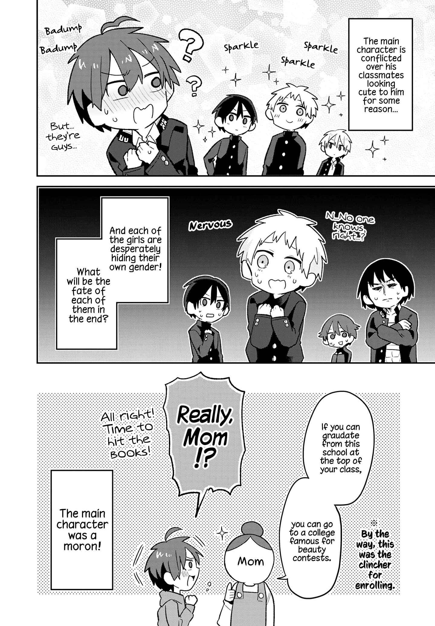 Page 2 Chapter 2 Puberty, an All Boys School!? and Nakano-kun