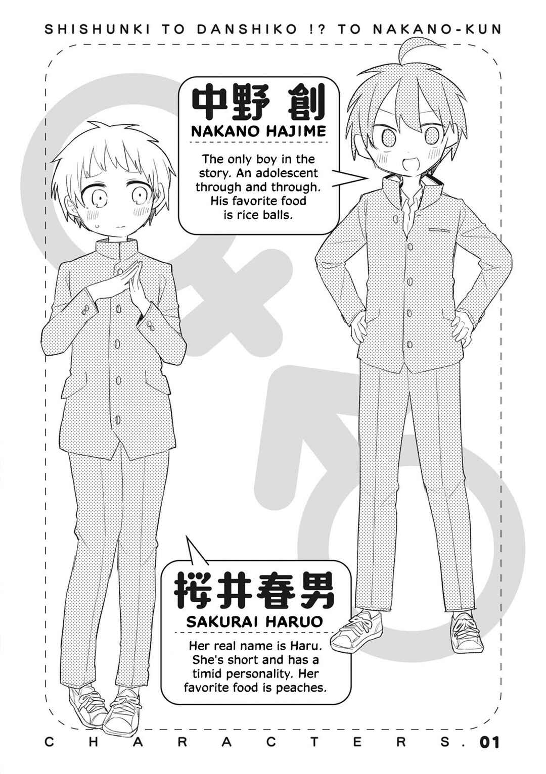 Page 8 Chapter 7.5 Puberty, an All Boys School!? and Nakano-kun
