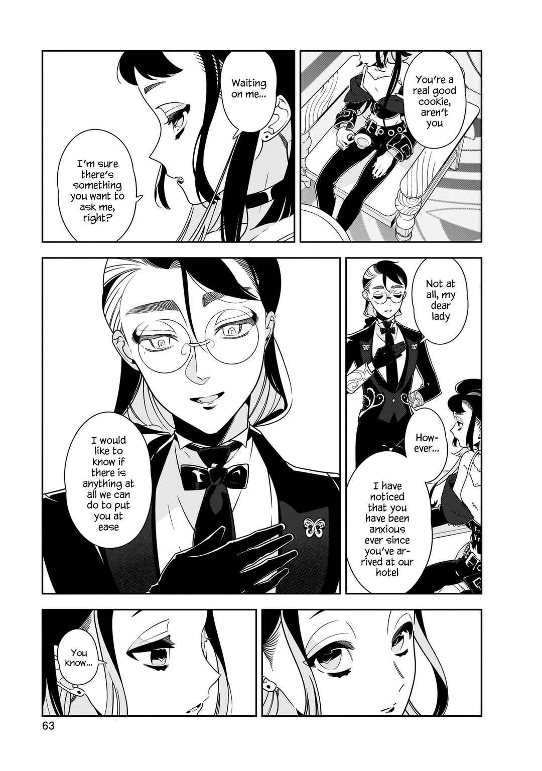 Page 13 Chapter 2 Hotel Laurel no Wataridoritachi