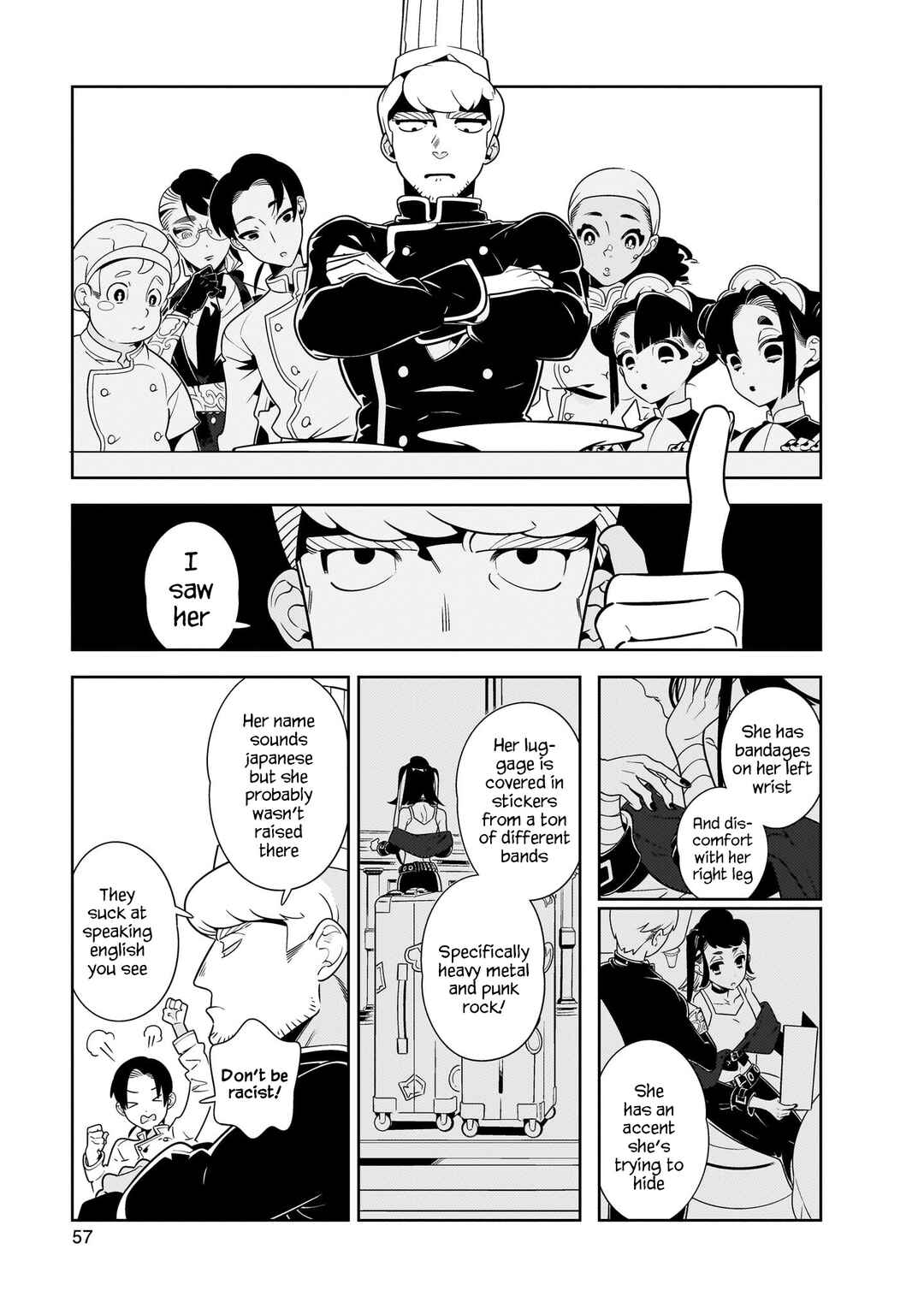 Page 7 Chapter 2 Hotel Laurel no Wataridoritachi