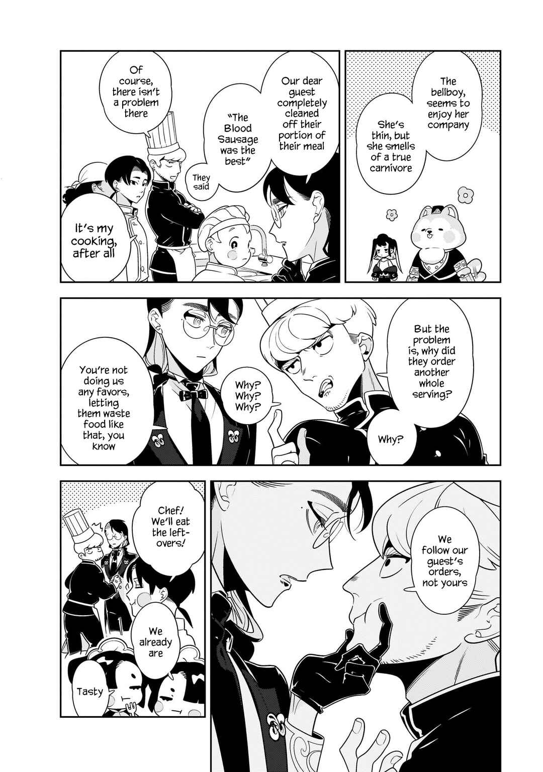 Page 8 Chapter 2 Hotel Laurel no Wataridoritachi