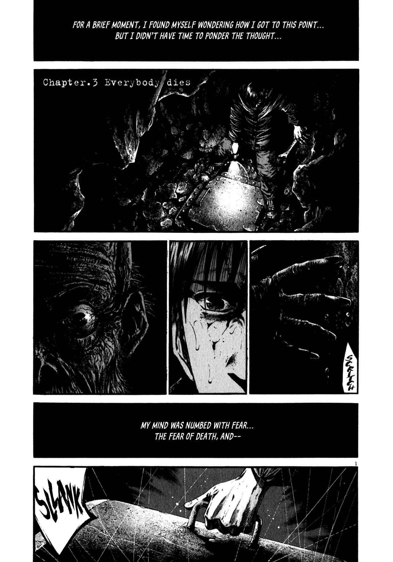 Page 1 Chapter 3 Hideout