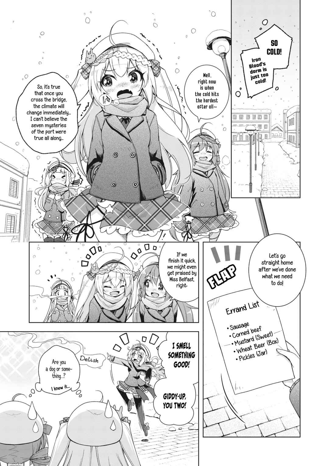 Page 1 Chapter 8 Azur Lane Smile Dish!