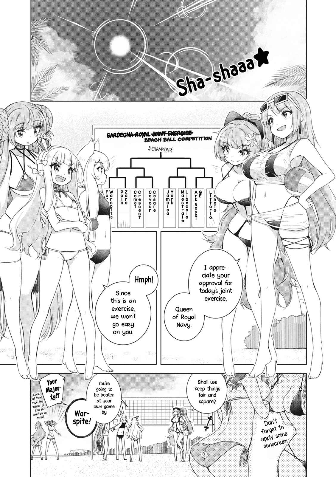 Page 1 Chapter 5 Azur Lane Smile Dish!