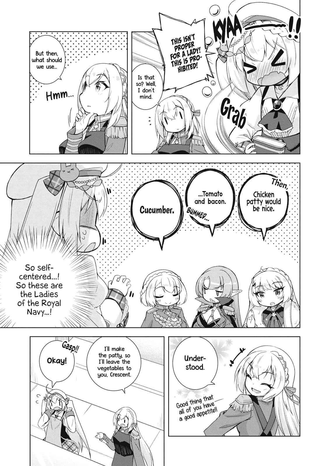 Page 9 Chapter 4 Azur Lane Smile Dish!
