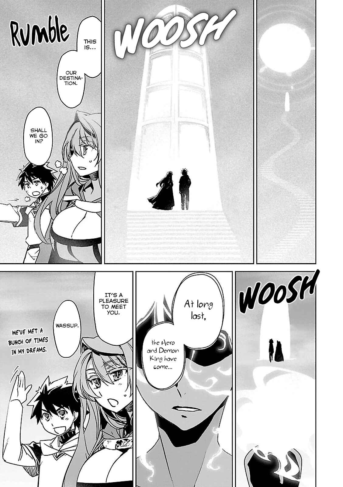 Page 47 Chapter 57 MAOYU : Archenemy and Hero “Become mine, Hero” “I refuse!”
