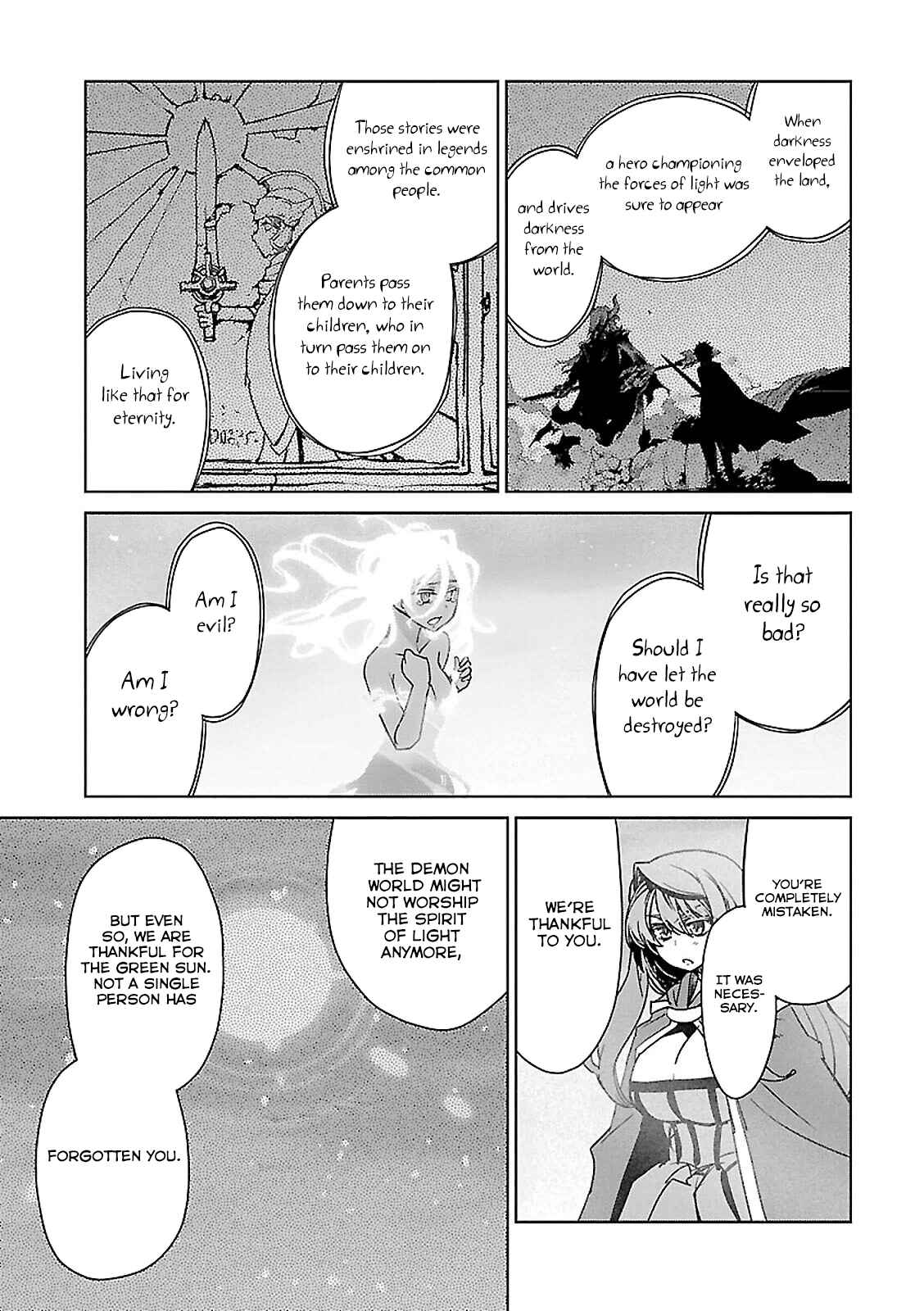 Page 51 Chapter 57 MAOYU : Archenemy and Hero “Become mine, Hero” “I refuse!”